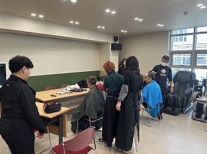 이미용 봉사활동 실시